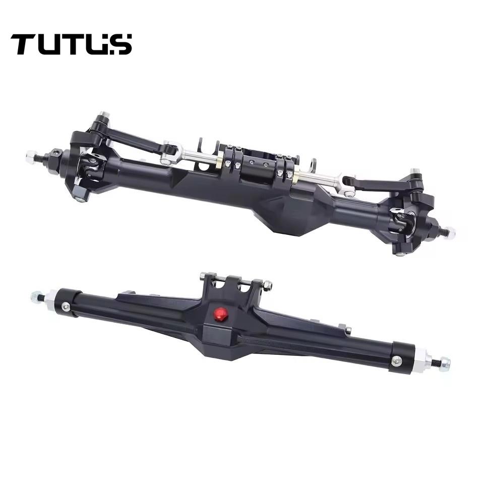 CNC アルミ H10 フロントリアストレートアクスルセット完全なアクスル 1/10 RC クローラーカーヴァンキッシュ H10 光学ヴァンキッシュ VS4-10