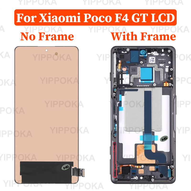 グレードシャオ mi ポコ F4 GT 液晶シャオ mi ポコ F4 ディスプレイタッチスクリーンデジタイザアセンブリ 21121210G ディスプレイ液晶交換部品