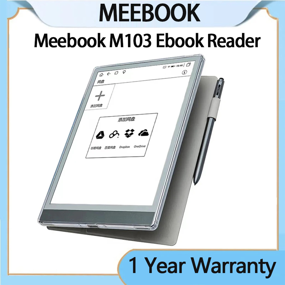 2024 新着 Meebook M103 電子ブックリーダー 10.3 インチ高精細インクスクリーン電磁ペン手書き 4 グラム 64 グラムリーダー