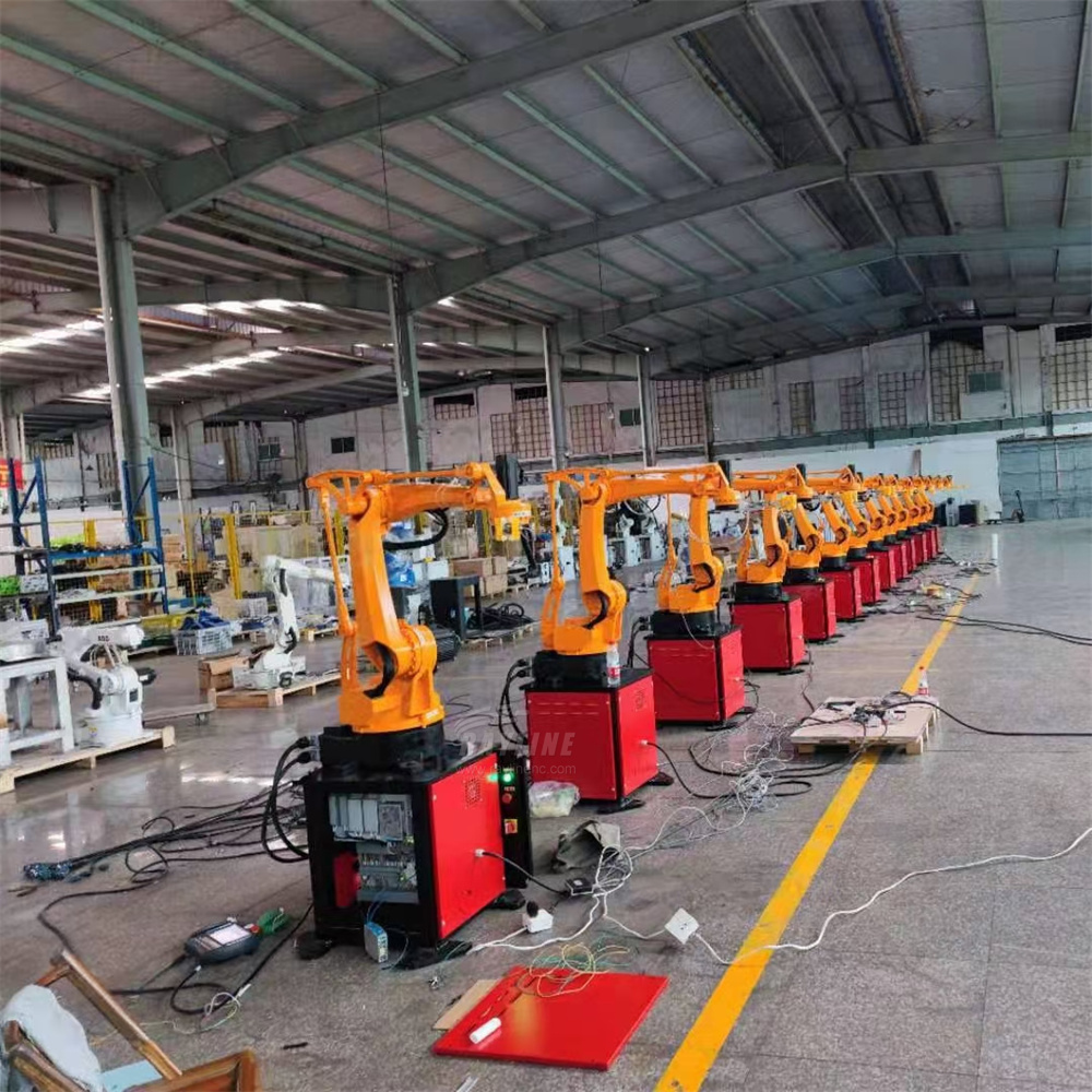 産業用溶接ロボット 6 軸ロボットアーム自動 TIG MIG MAG レーザー溶接切断ローディングアンロード 24 時間作業