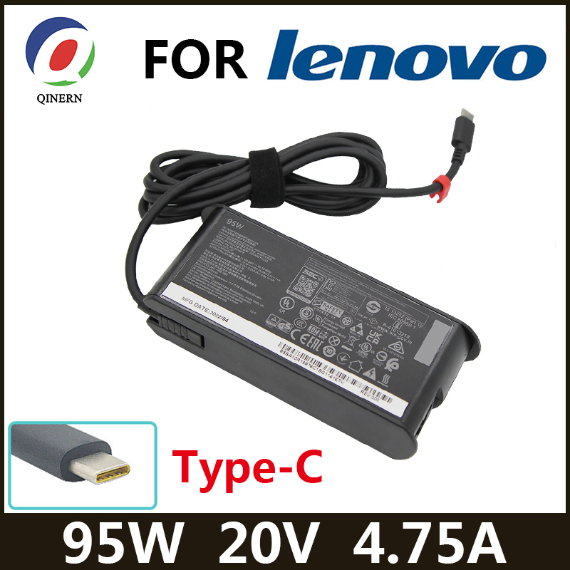 20V 4.75A 95W USB Type C PD 充電器ラップトップ電源アダプタ Lenovo Asus Hp Samsung Y740S-15IRH Y9000X Y740S用