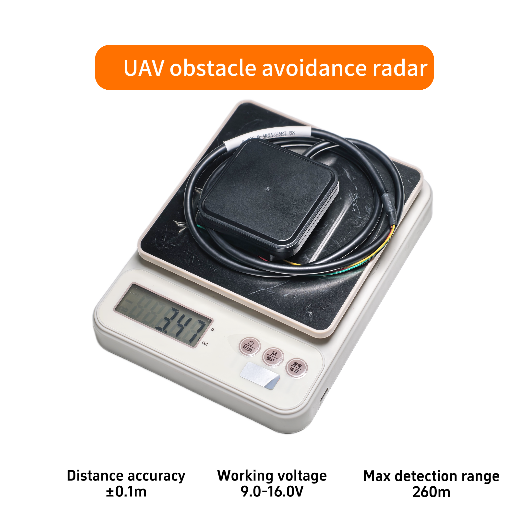 77GHz Obstacle Detection and Collision Avoidance for UAV Millimeter-Wave Obstacle Avoidance Radar