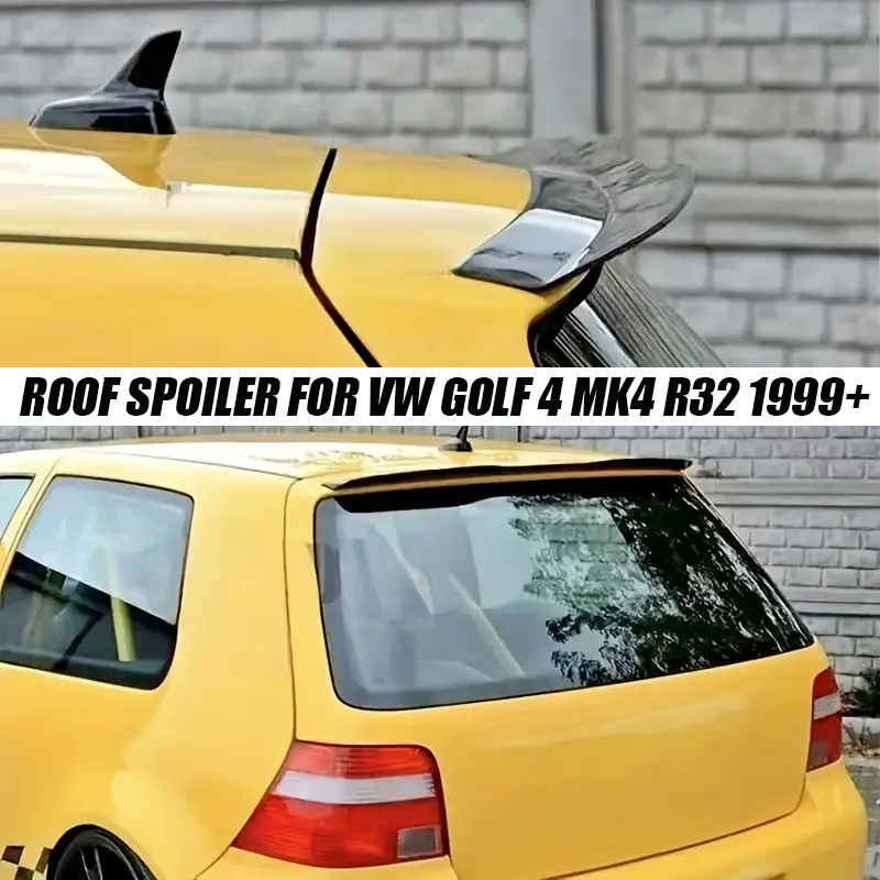 99 センチメートル車ユニバーサルリアルーフスポイラーフォルクスワーゲン VW アクセサリーゴルフ 4 IV MK4 標準と R32 1998-2004