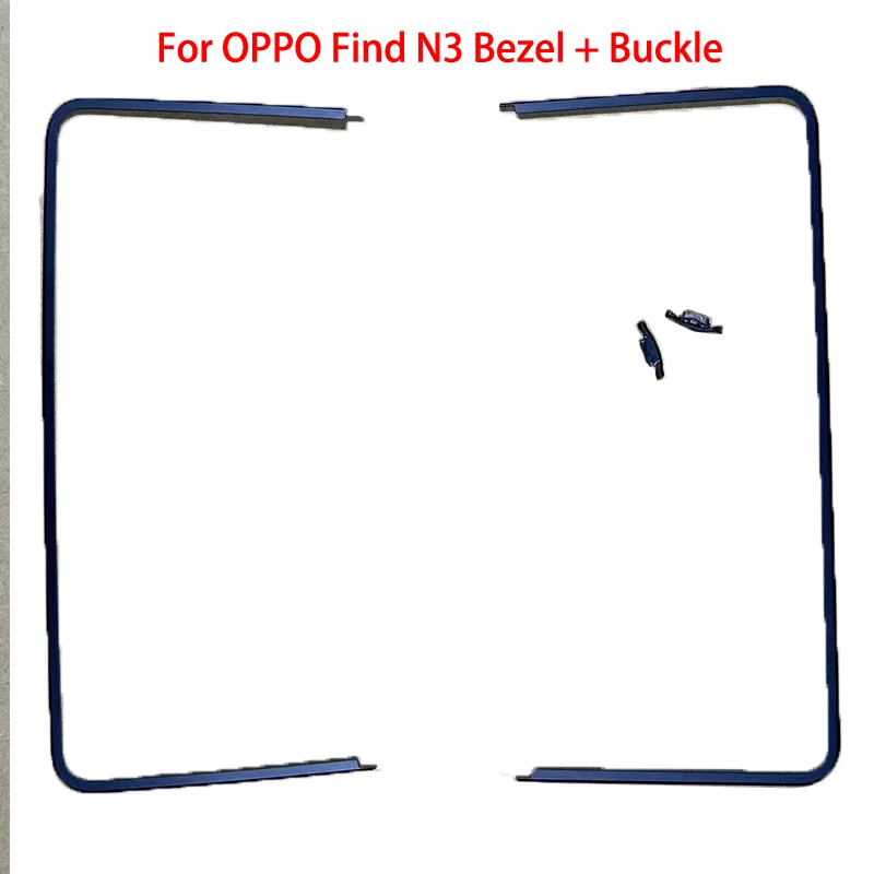 ブラケットベゼル LCD フレームスクリーンスタンドとバックル Oppo Find N N2 N2 フリップ N3 フリップ
