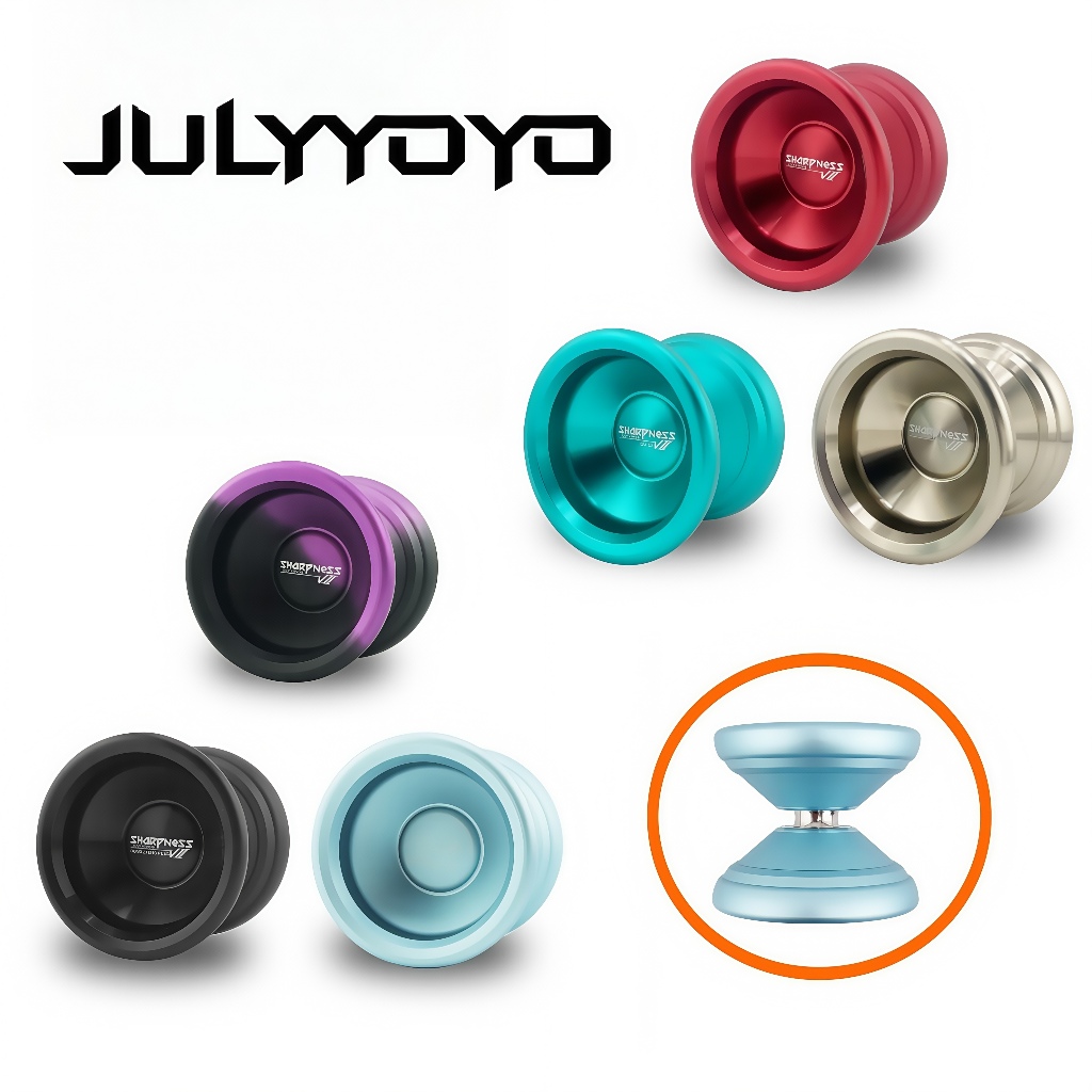 JULYYOYO Sharpness V2 モノメトリック無反応ヨーヨー ヨーヨーイング用 シャープ無反応ヨーヨーおもちゃ