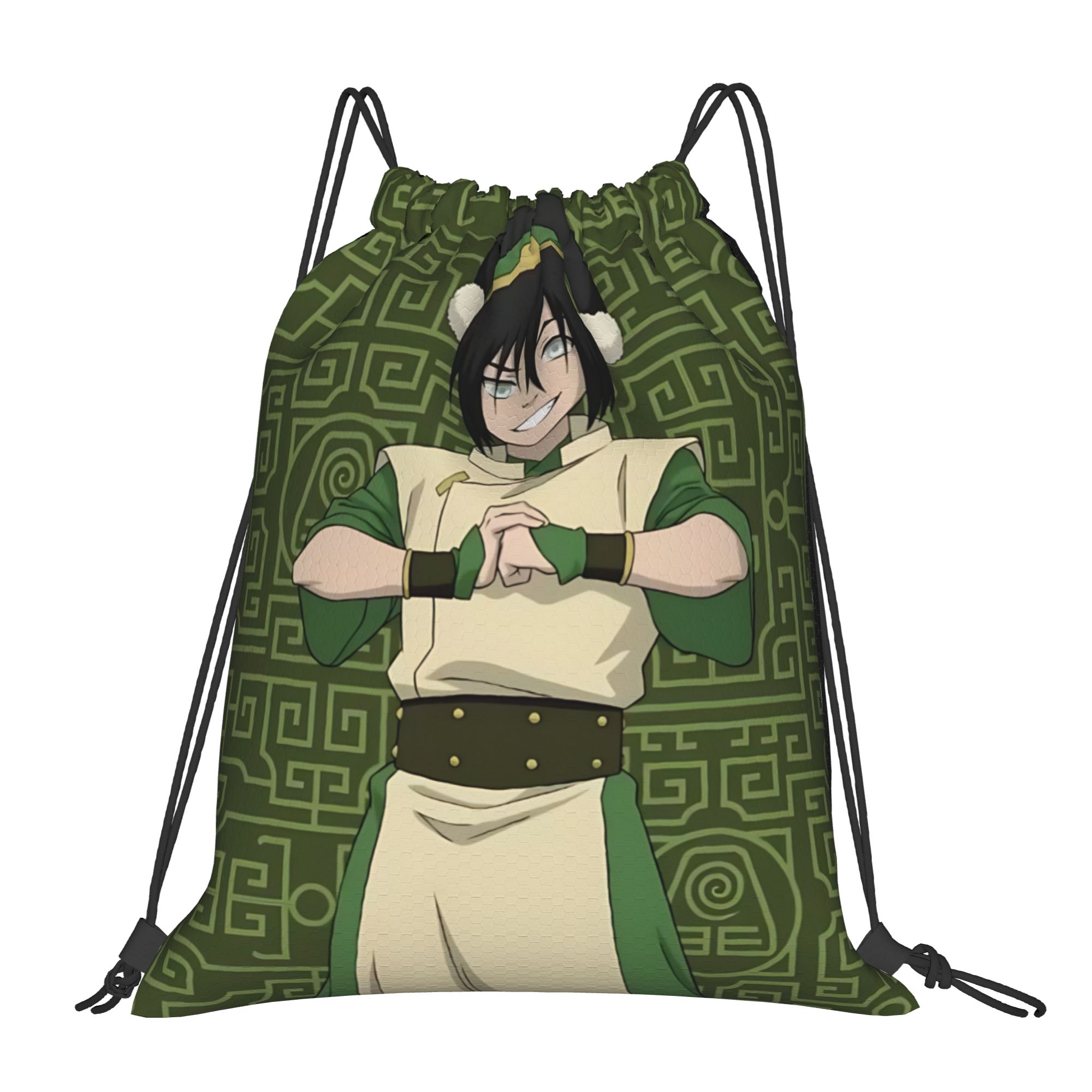 1 pc Earthbending Prodigy Avatar The Last Airbender Drawstring Bags Hiking Storage Backpack School Shoe Bag