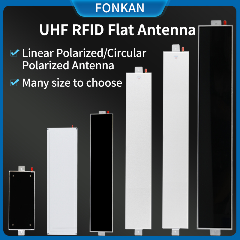 UHF RFID アンテナリニア/円偏波 RFID フラットパネルアンテナ UHF ハイジャン 8dbi 10dbi 12dbi ナロービームアクセス制御