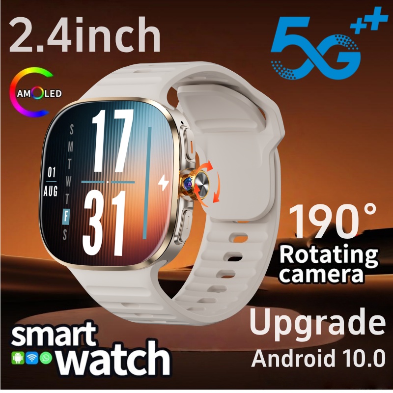 M99 スマートウォッチ 4 グラムアンドロイド 10.0 システム GPS WIFI 5 グラム SIM カード 2.4 インチ 720*720 大 AMOLED スクリーン 8 ギガバイト 128 ギガバイトスマートウォッチ男性大人