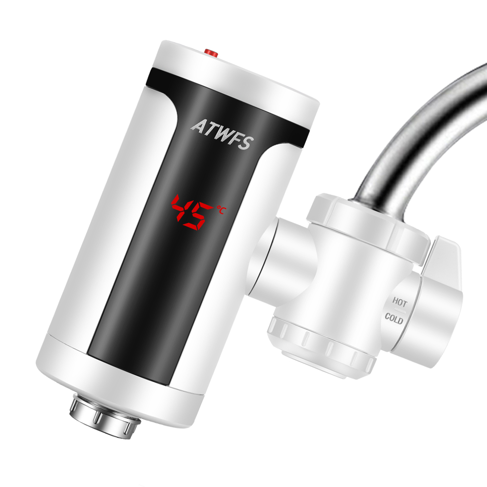 ATWFS 3300 ワットインスタント温水タップ電気蛇口現代のインスタント給湯蛇口キッチン給湯器