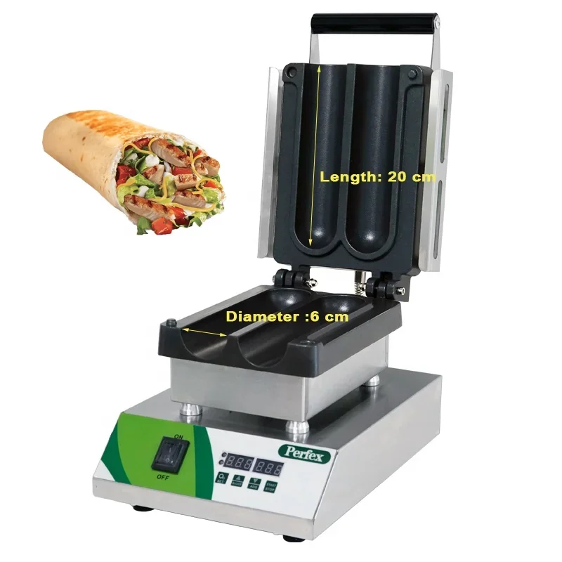2025Electric shawarma grill sandwich machine toaster grill heating warming sandwich rolls grill commercial using