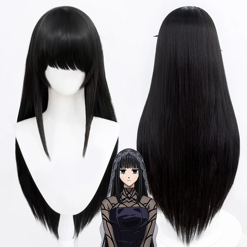 アニメ坂本デイズ Osaragi コスプレウィッグ黒ロングストレート人工毛アサシン太郎ハロウィンパーティー女性のための