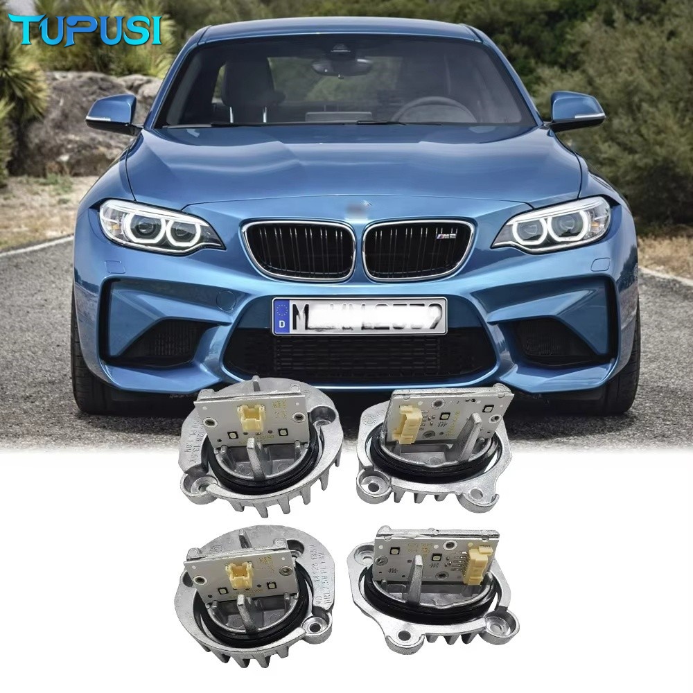 LED エンジェルアイ DRL デイタイムランニングライトモジュールイエローホワイト BMW 2 シリーズ F22 F23 2012-2017 OEM 63117388923 L 63117388924 R