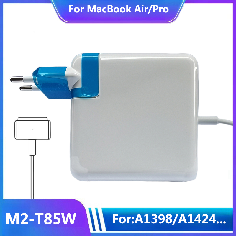 MacBook 用 85W Mag2T 電源アダプター: MacBook Air/Pro と互換性あり、Magsaf*2T 磁気充電器 A1398