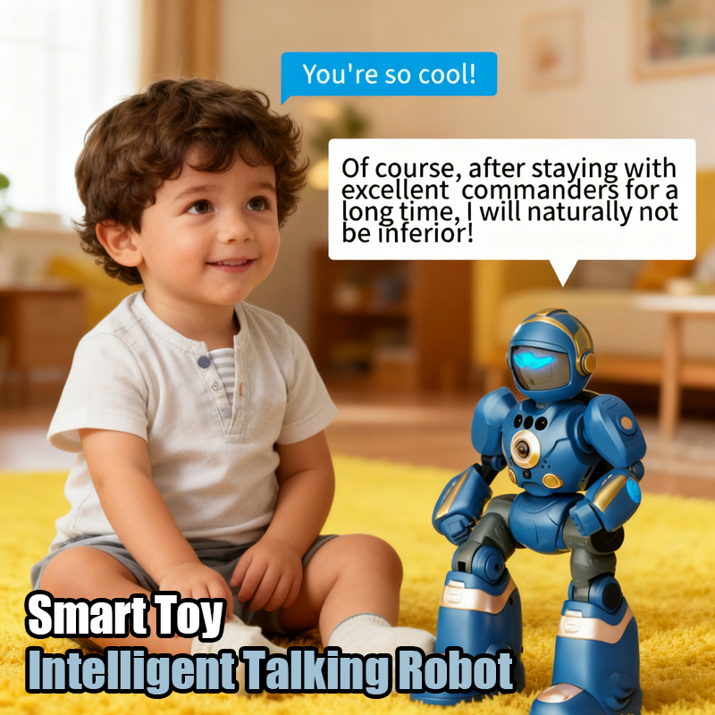 スマートトイロボットトーキングインテリジェント音声制御ロボットジェスチャープログラマブル音楽ダンス子供用知育玩具子供用