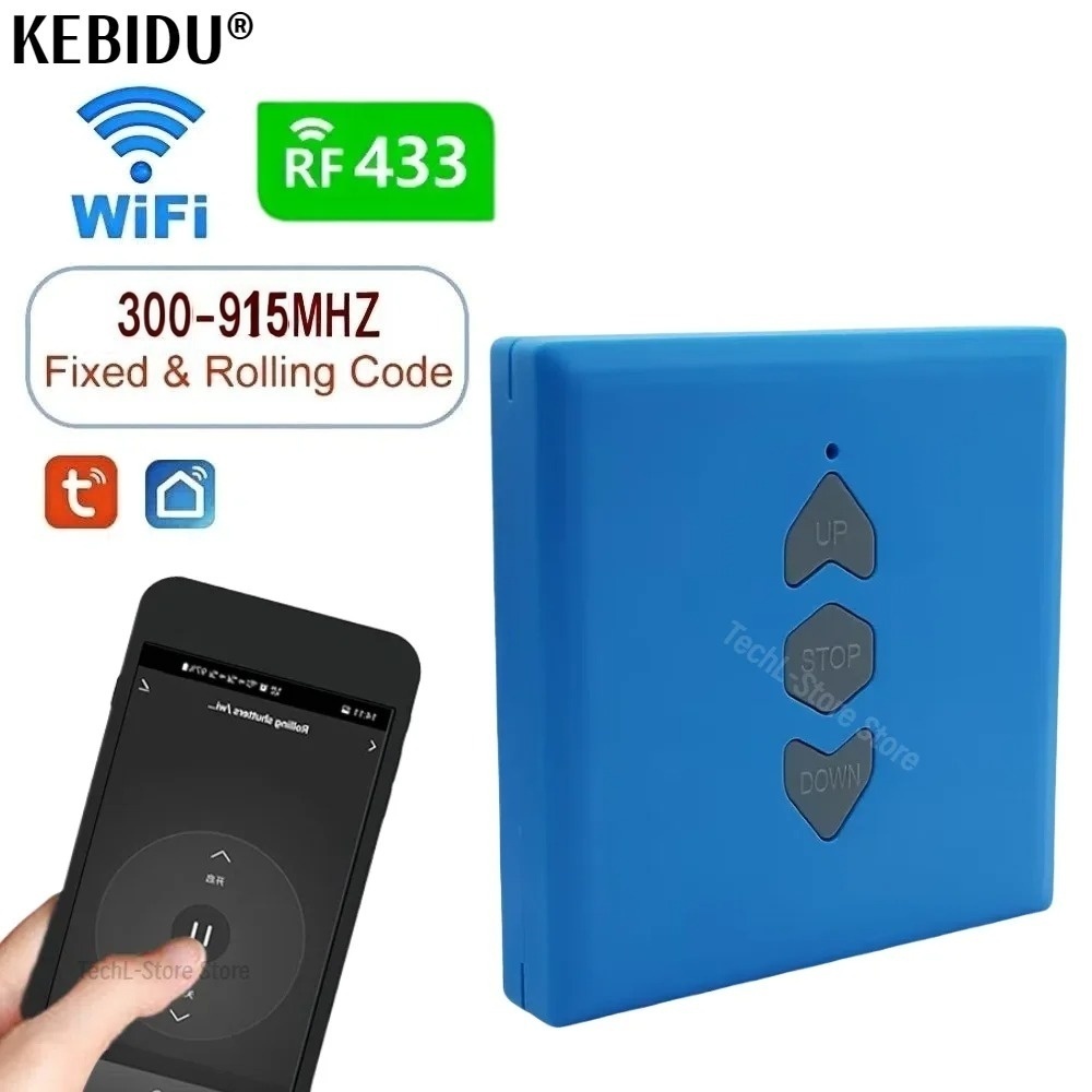 Tuya Wifi ユニバーサルガレージリモコンワイヤレス RF 433MHz 868mhz 3 ボタンコントローラインテリジェントスマートライフデバイス用