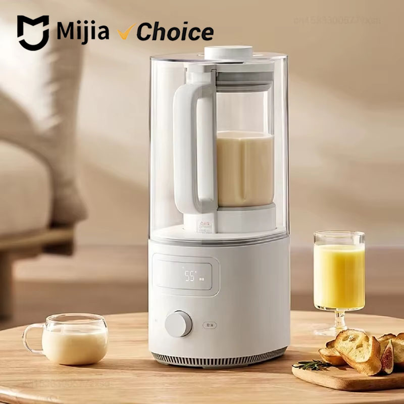 Mijia スマート静かなブレンダー S2 マシンキッチンブレンダージューサーフードプロセッサー豆乳マシンミキサー Mi ホームアプリ付き