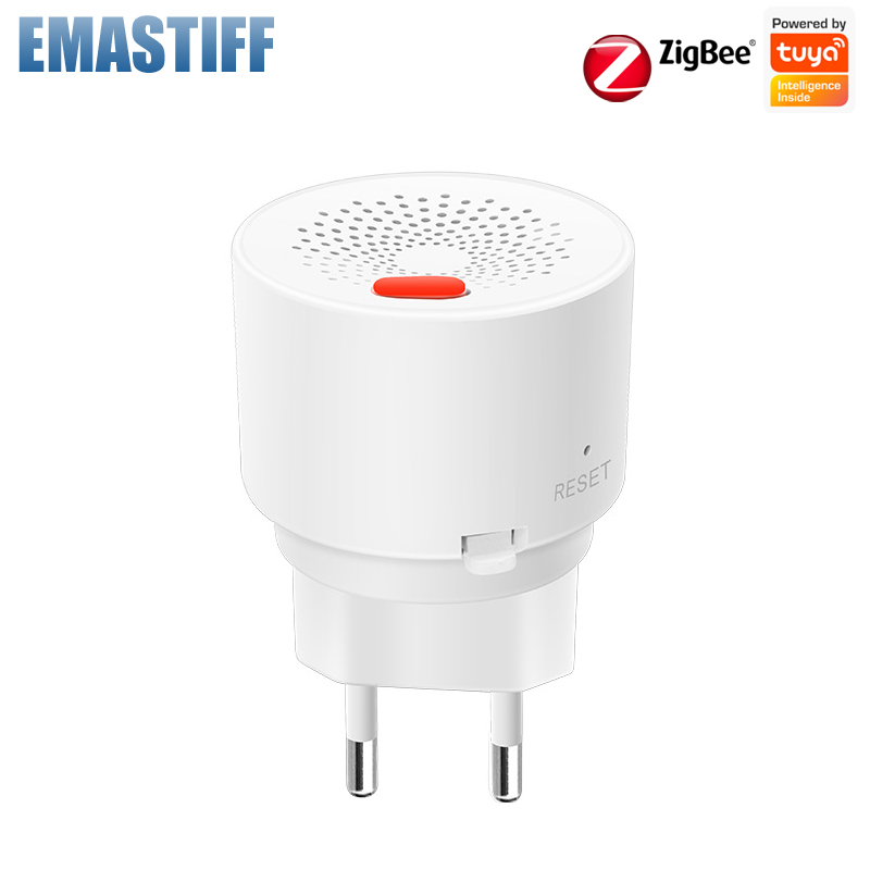 tuya wifi/zigbee 天然ガスセンサー可燃性家庭用スマート LPG ガス警報器漏洩センサー火災安全スマートホーム