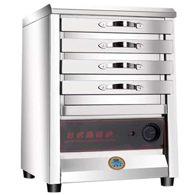 業務用スチームライスロールメーカー サイドマウント水タンク/内蔵水タンク 4KW ハイパワー電気蒸し器 ステンレス鋼 R