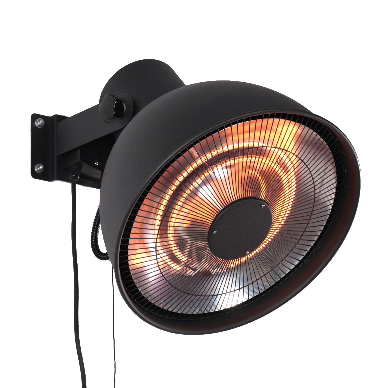 Electric Modern Patio Infrared Outdoor  Heater with Remote Control Waterproof Wall Mounted Home