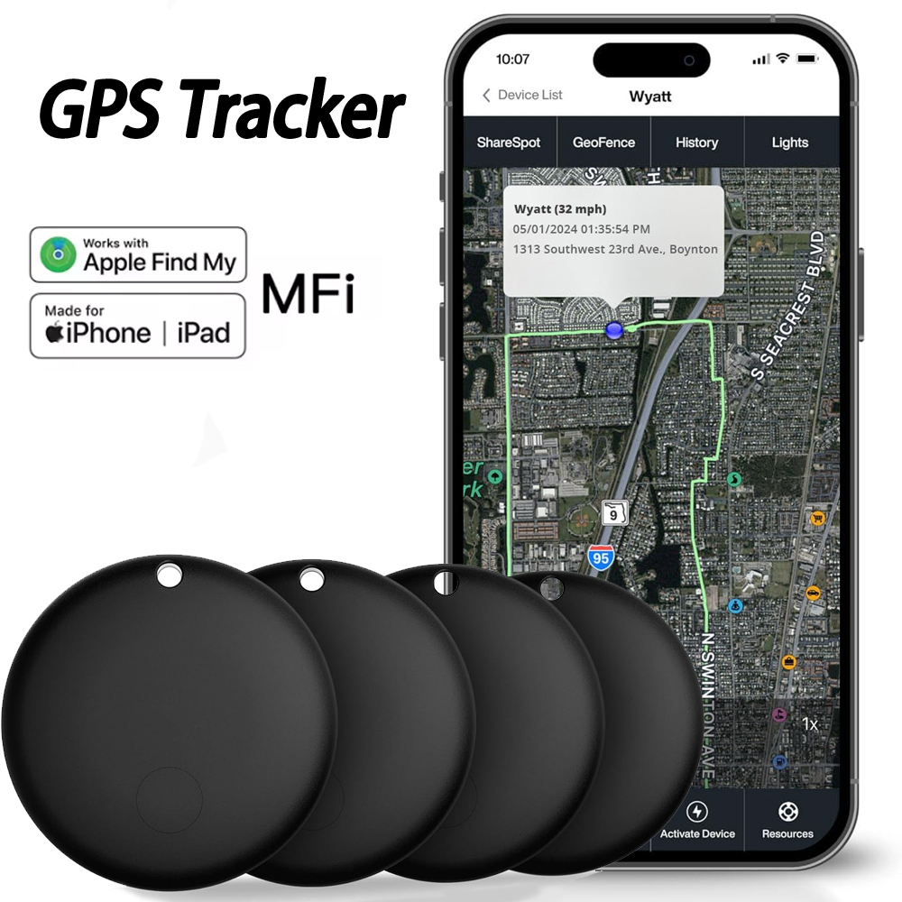 1/2/3/4/5PCS Air Tags GPS Tracker Tag Work with Apple Find My (iOS Only) Smart Tag Item Finders for Key Luggage Backpack