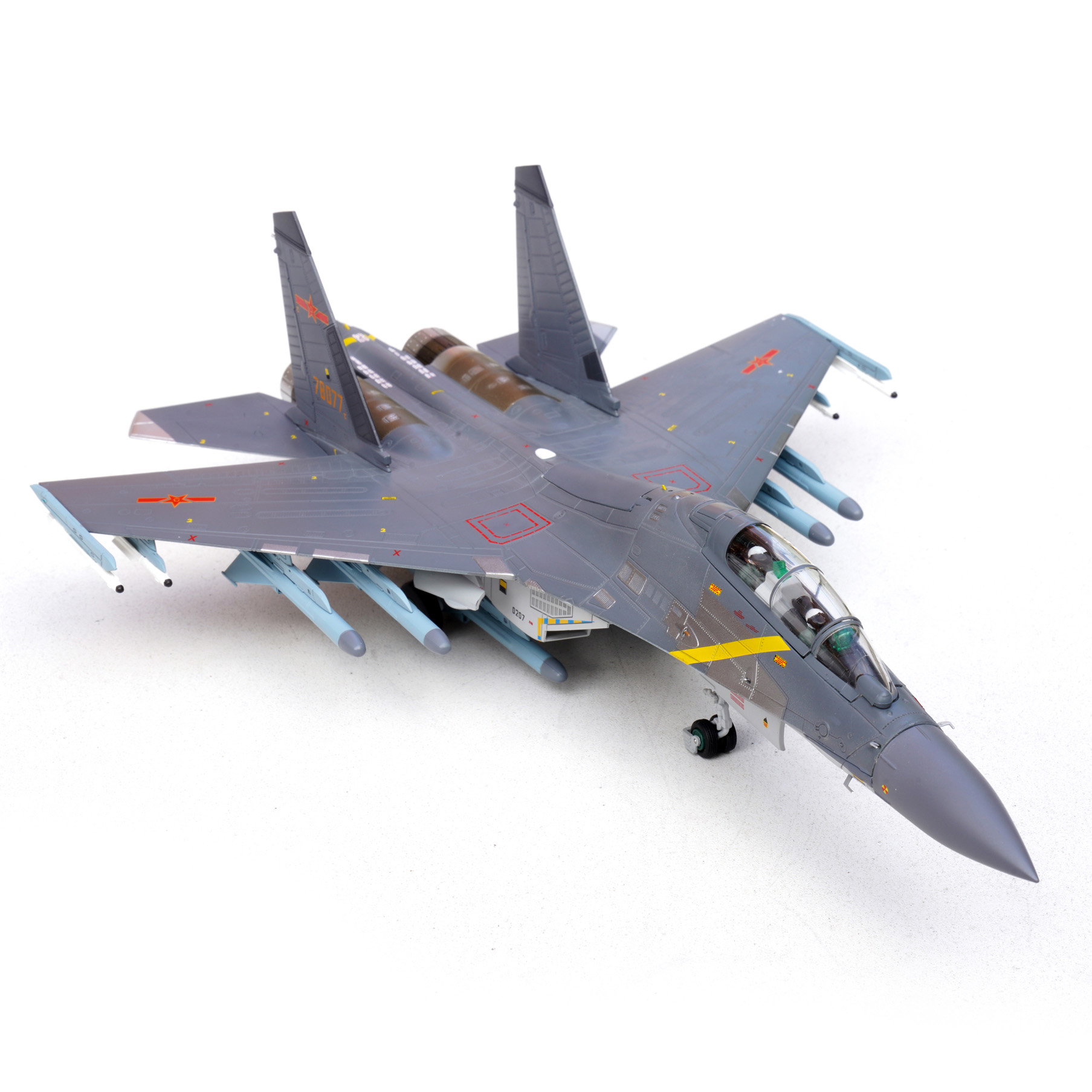 P14652PB 1/72 中国空軍 J-16 戦闘機モデル