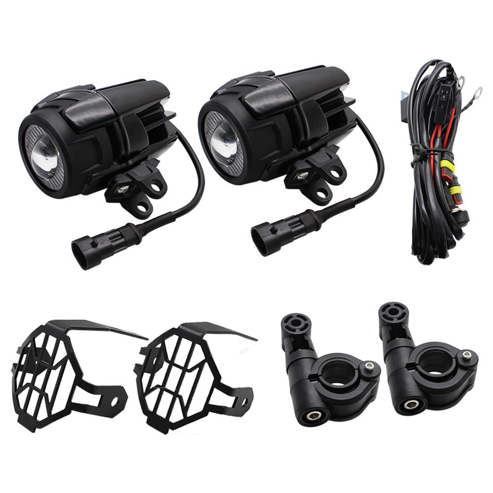 R1200GS 40 ワットオートバイ LED フォグランプ補助アセンブリは BMW R1200GS F 1250 GS 750 GS 850 GS F850GS 750G GS LC A に適しています。