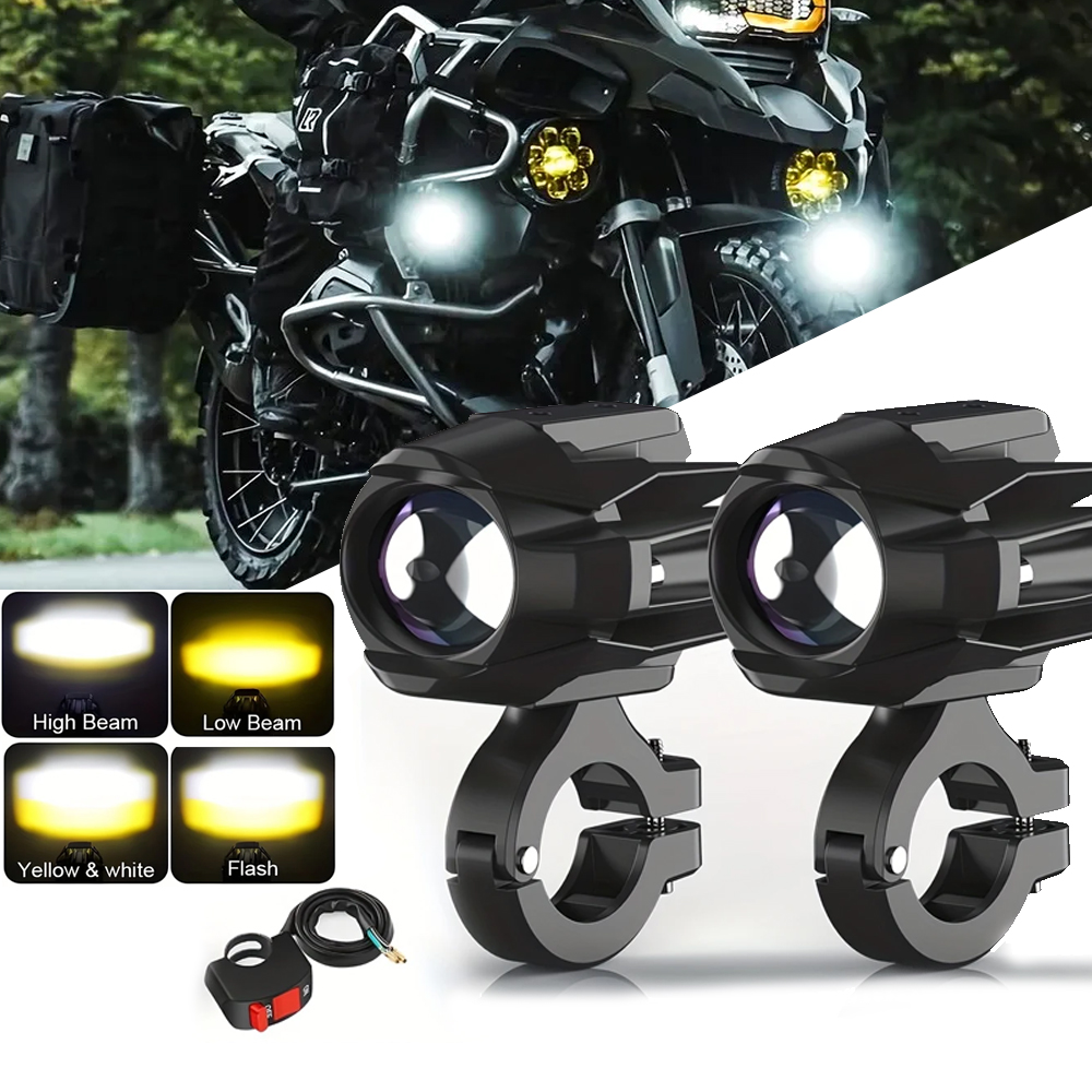 オートバイのヘッドライト LED 補助フォグライト 6000 18K モト運転車フォグスポットヘッドライトランプ BMW R 1200 GS アドベンチャー LC