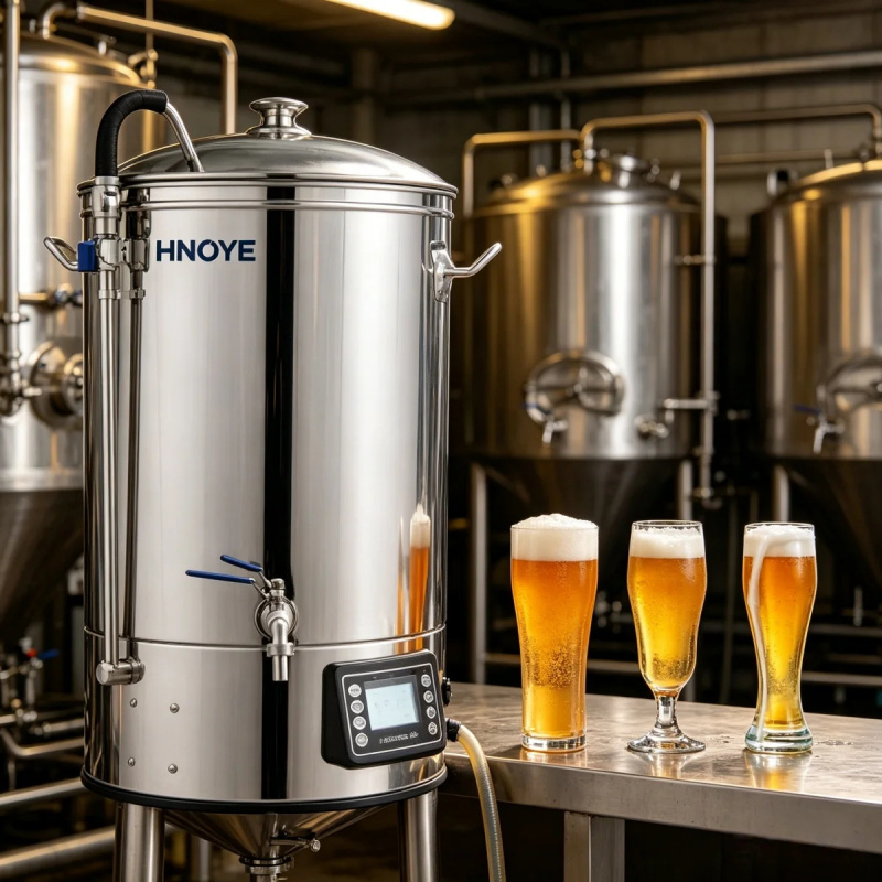 ミニ地ビール醸造所機器 20L 30L 40L ステンレス鋼ビール醸造所家庭用 DIY