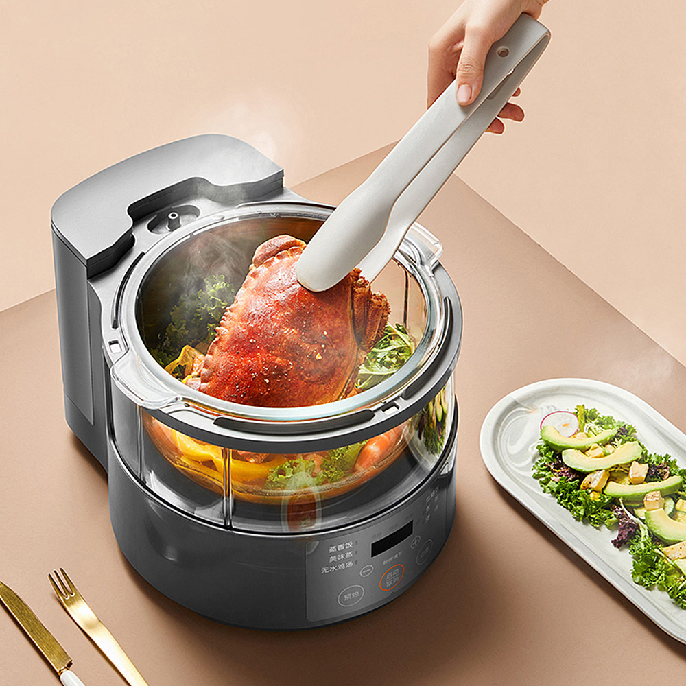 2025 新食品マルチクッカーキッチン炊飯器蒸し器低糖炊飯器多機能インテリジェンス調理機