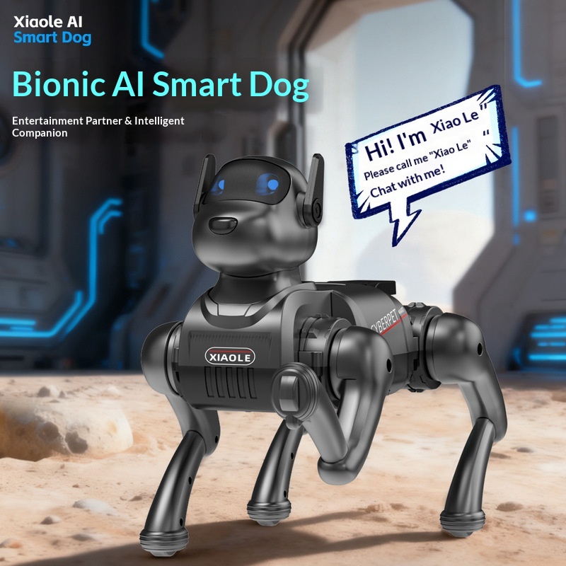 2026 新しい AI スマートロボット犬バイオニックインタラクティブ電子ペットのおもちゃ話すことができる歌うダンス教育コンパニオンプレイメイト