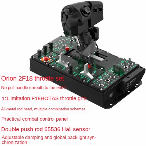 Winwing Flywing F18 Orion デュアル エンジン スロットル 全金属 Hotas スロットル バルブ 模擬飛行ジョイスティック セット DCS Il2 戦闘パネル