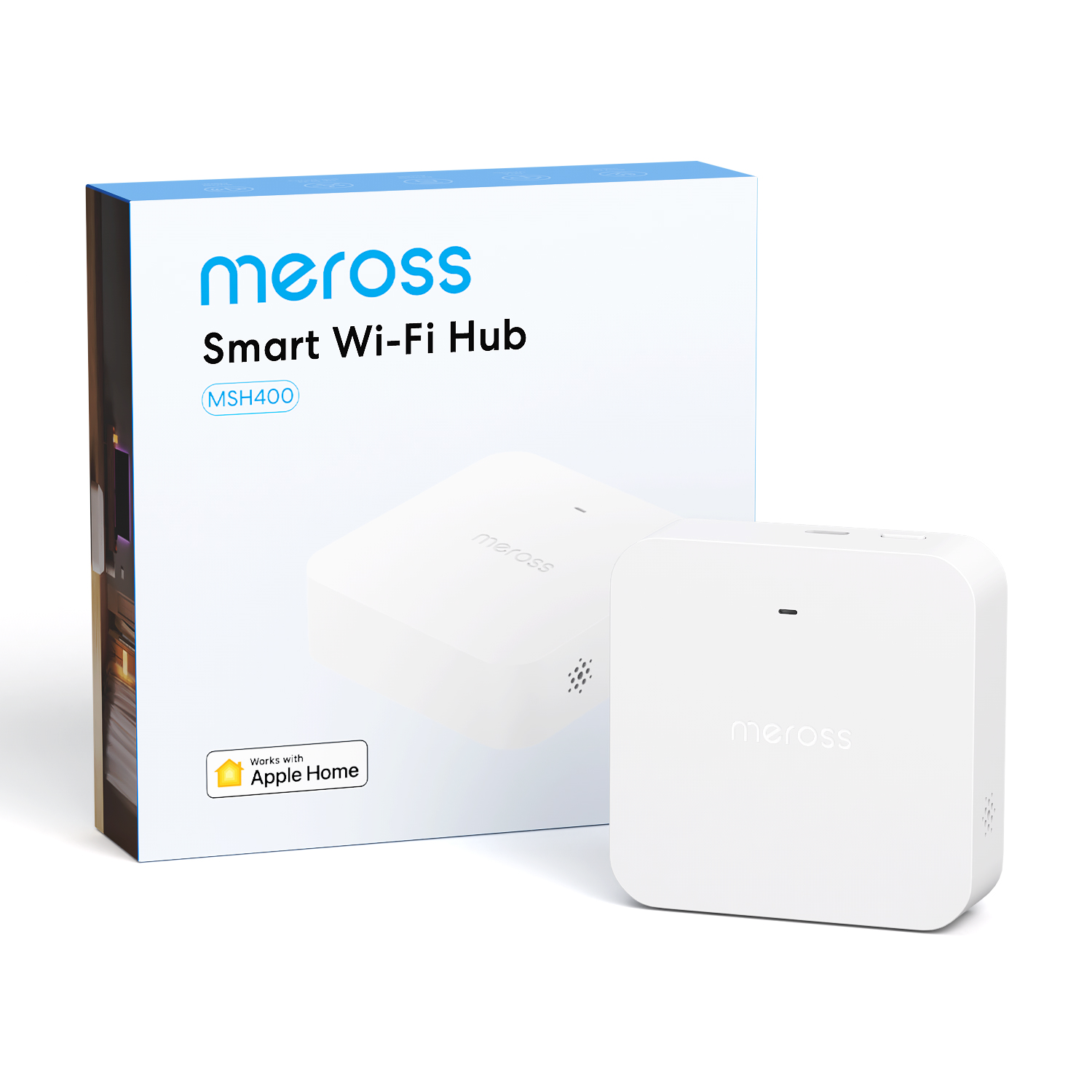 Meross Smart HomeKit Wi-Fi ハブ マルチモデル スマート ホーム ブリッジ リモコン Alexa Google MSH400