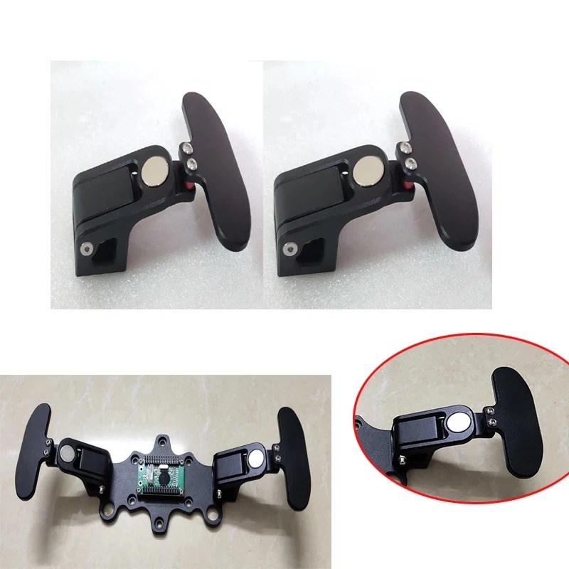 CNC 磁気パドルシフターアダプターロジクール G27 G29 G920 G25 ステアリングホイールレーシングゲーム Thrustmaster T300 T500 Simracing 用