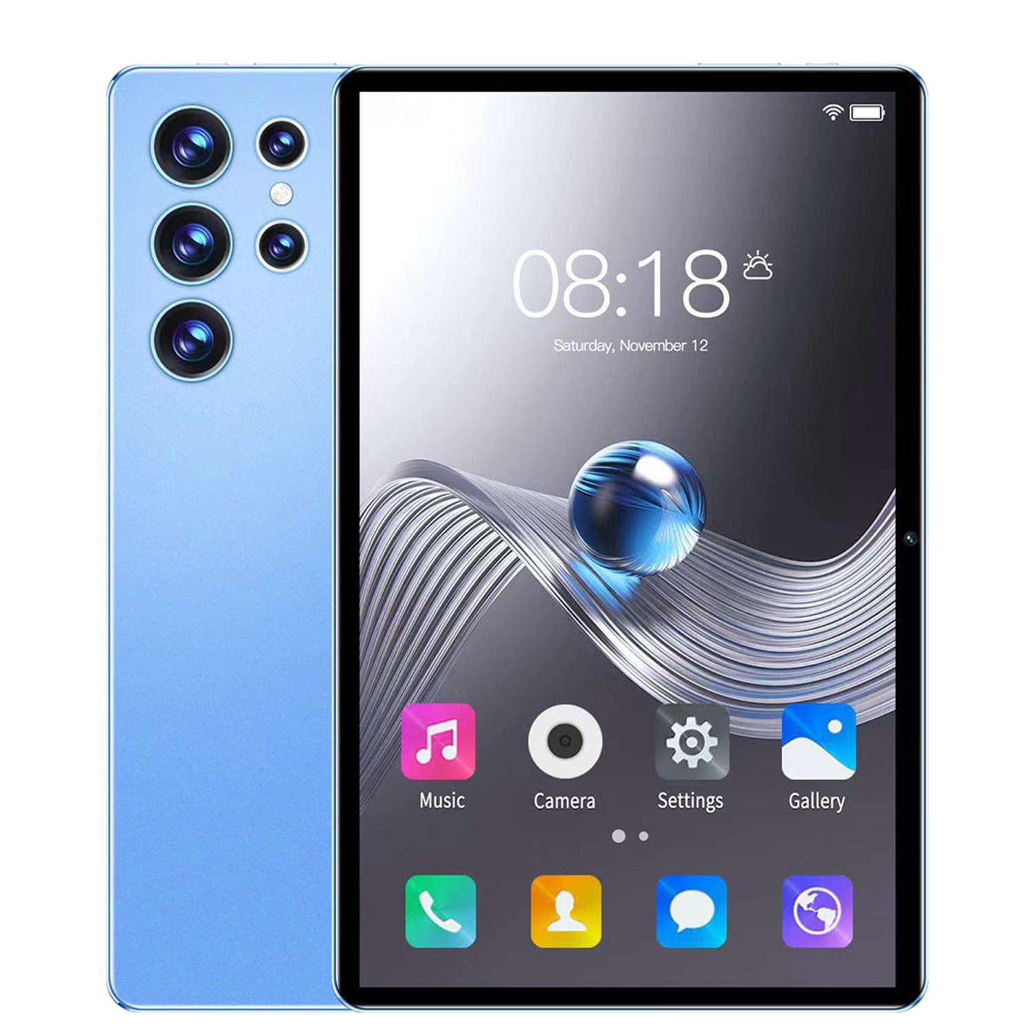 2025 新しいアップグレードパッド 10.1 インチ Android タブレット HD ディスプレイ オクタコア 4GB RAM 64GB ROM デュアル電話通話 WiFi Google Play タブレット PC