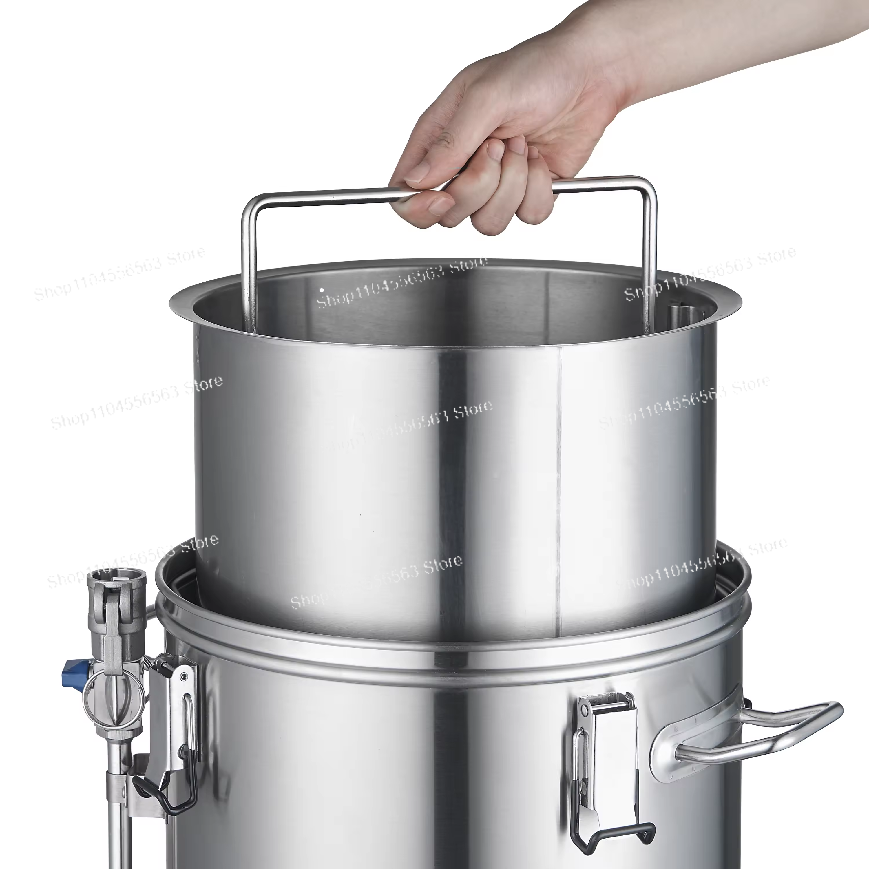 ホット販売 35L マイクロ制御 LED ビール醸造機セット全体セットビール醸造機家庭用バー使用