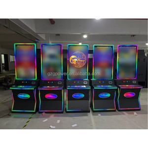 高品質の金属製筐体、厚さ1.5mmのゲーム機本体、43インチ縦型タッチスクリーン搭載ゲーム機。