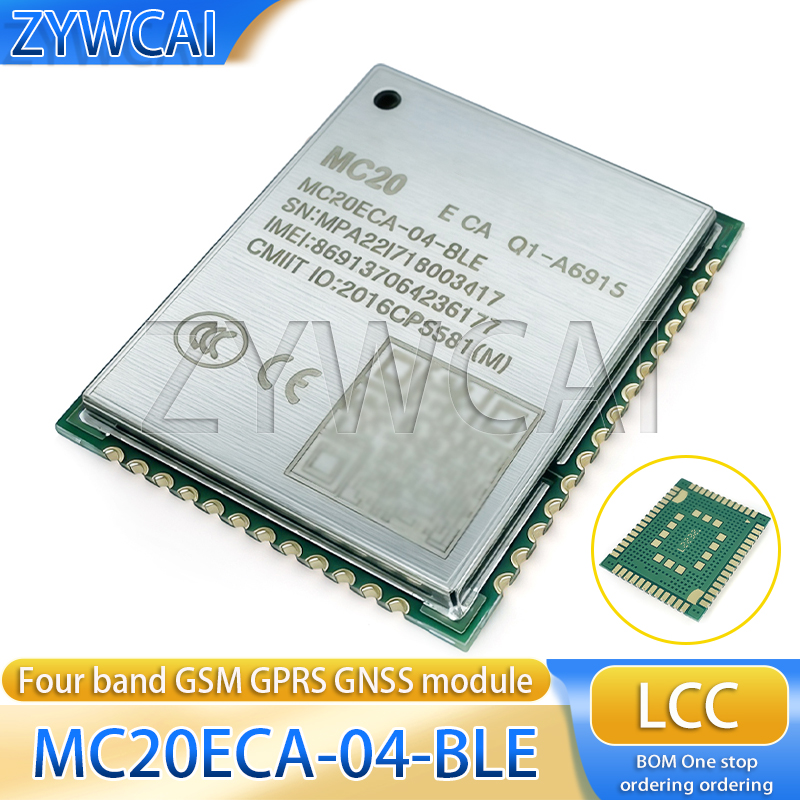 1 個 MC20ECA-04-BLE LCC MC20ECA MC20 クアッドバンド GSM GPRS GNSS モジュール