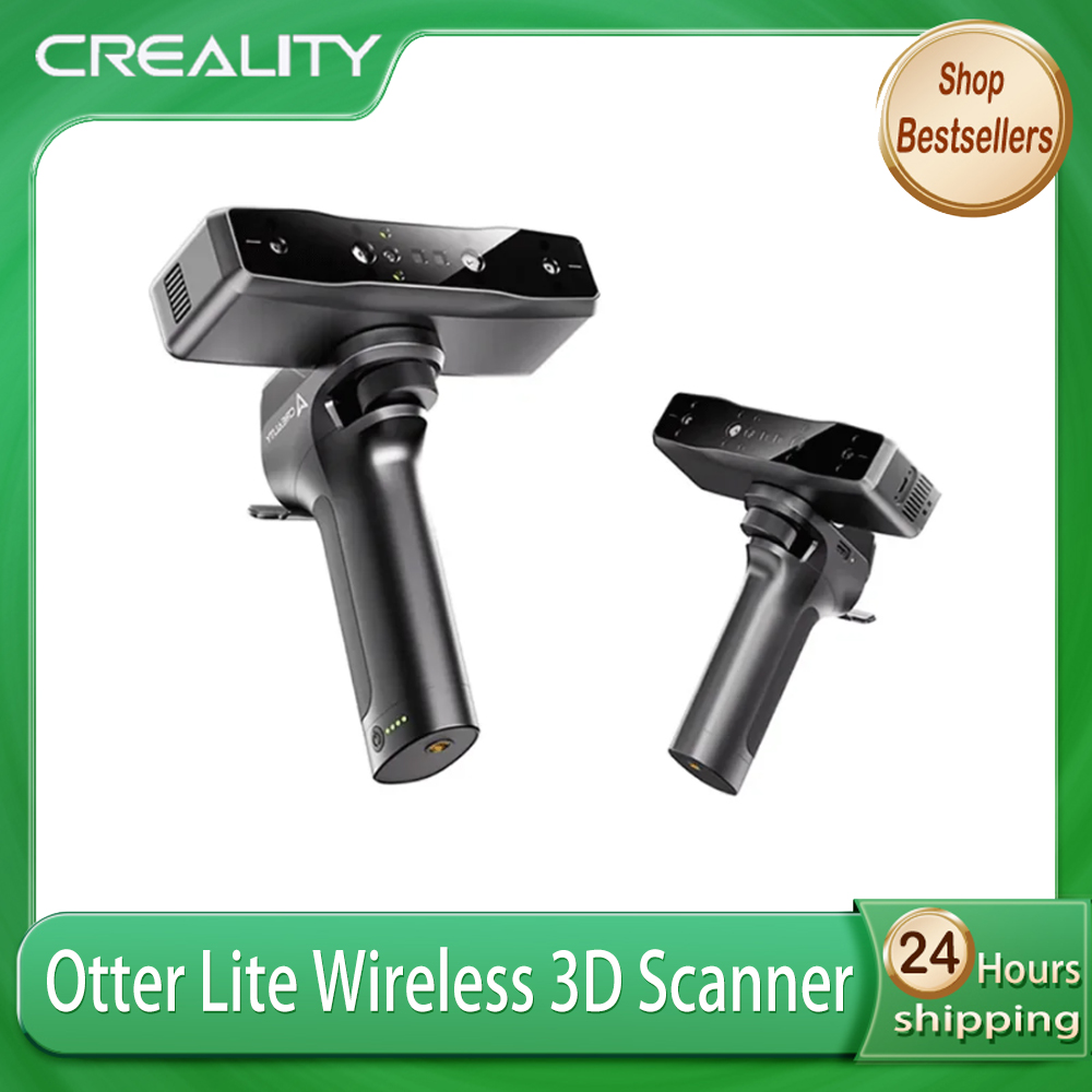 Creality Otter Lite 3D スキャナー ワイヤレス 3D スキャナー CR-Scan Raptor 0.05mm 高精度 手ブレ防止 フルカラー 3D スキャナー
