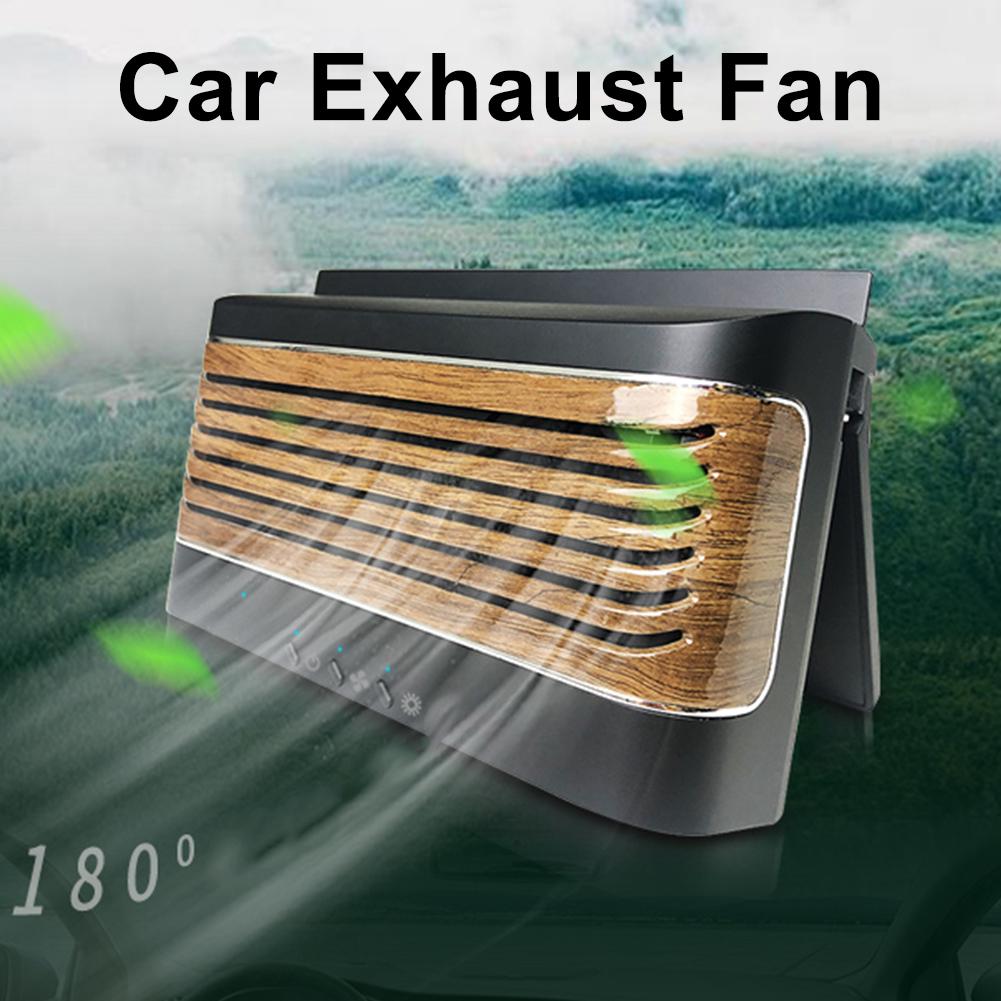 車の排気ファン太陽光発電車のベンチレーター冷却ファン換気ファン車のラジエーター適切な車のファン冷却アクセサリー