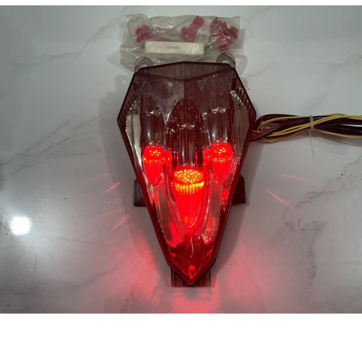 ヤマハ R6 YZF-R6 2006-2013 2012 2011 2010 2009 2008 2007 リアテールライトブレーキターンシグナル統合 LED ライト
