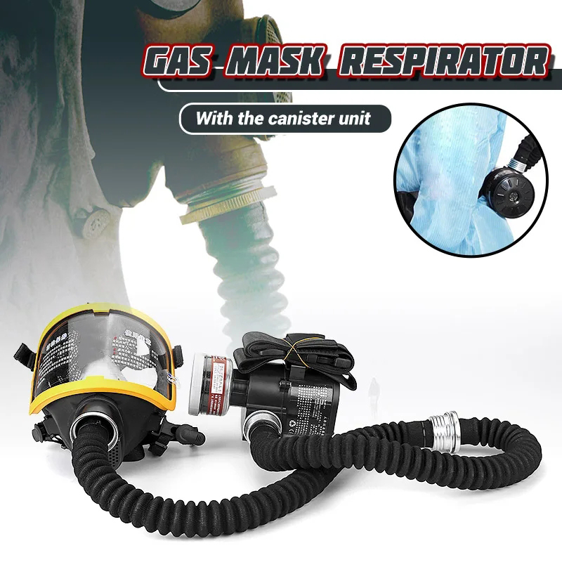 保護電気定流量供給空気供給フルフェイスガスマスクレスピレーターシステムレスピレーターマスク職場の安全供給
