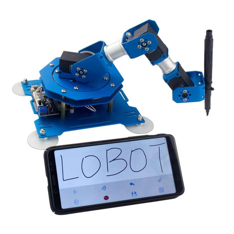 Bluetooth DIY XY プロッター書き込みロボットロボット Rrm スマート書き込み描画アーム DrawArm アプリ Bluetooth 制御 LOBOT