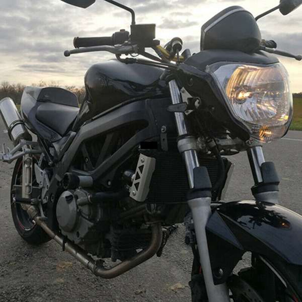 独占オートバイヘッドライトヘッドライトランプ電球ブラケットアセンブリ付き FZ16 YS150 FZER150 FZER 150 FZ 16 アンバー