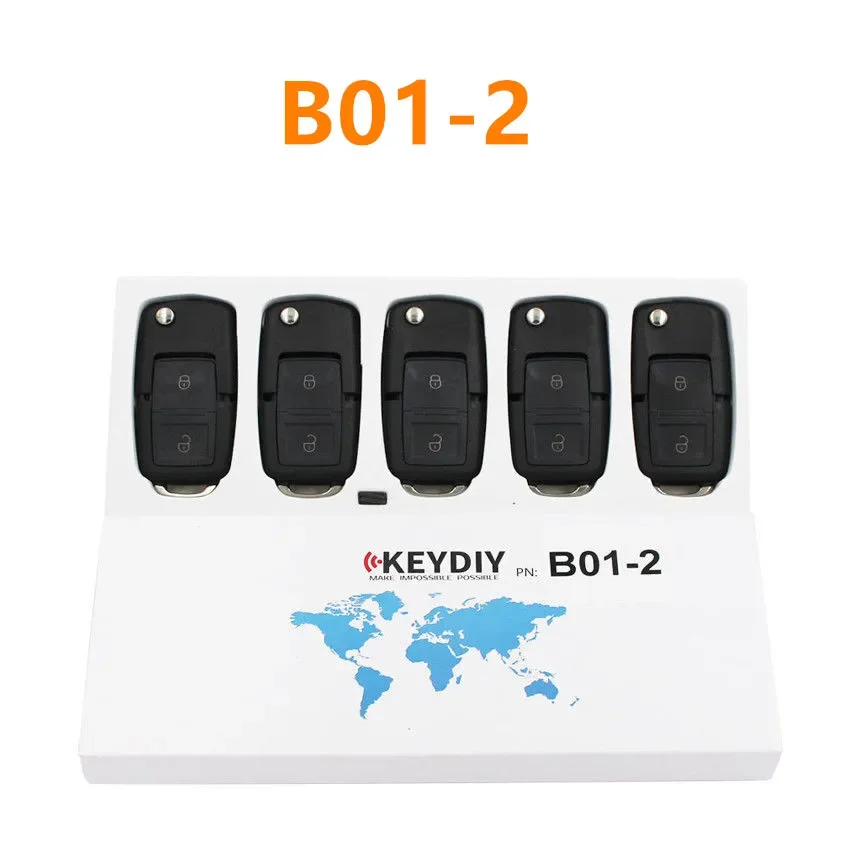 5 ピース/ロットユニバーサル KD リモートキー B01 2/3 ボタン車のリモートキー KD300 と KD900 URG200 のための任意のモデルリモコンを生成する