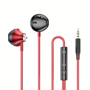 2025年発売の新しいインイヤー型マルチカラー有線音楽用ヘッドホン