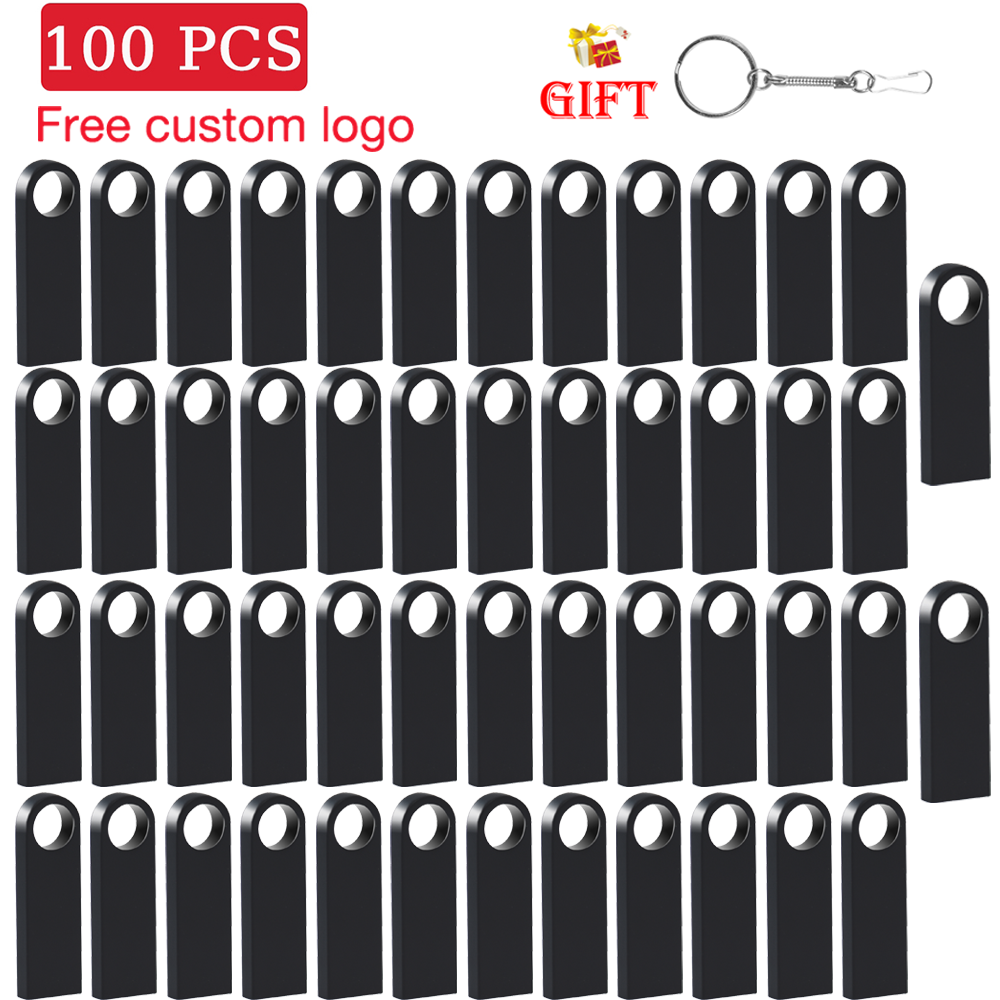 100 ピースロット USB フラッシュドライブ 128 ギガバイト 64 ギガバイト卸売メモリスティック 32 ギガバイト 16 ギガバイト無料カスタムロゴペンドライブ 8 グラムパープルメタル USB スティック 4 ギガバイト