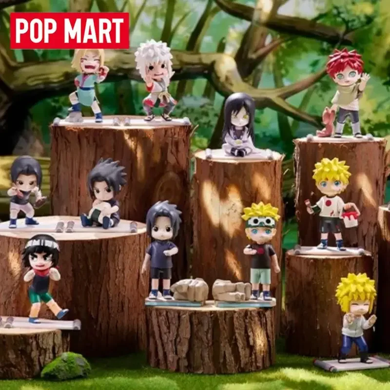 POP MART ナルト-疾風伝子供時代シリーズミステリーボックス本物のブラインドボックス推測おもちゃバッグ装飾置物家の装飾デスクトップ
