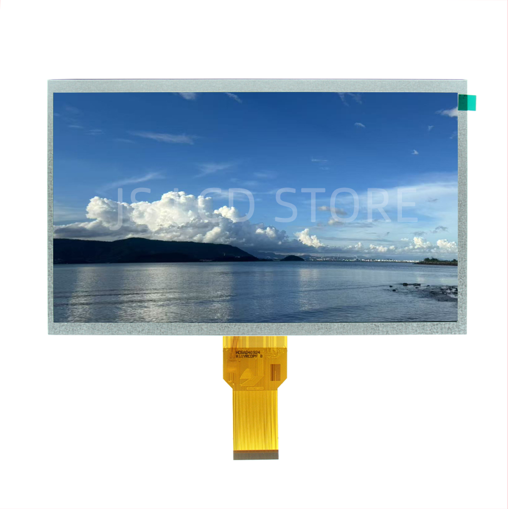 新しい 10.1 インチ Lcd ディスプレイ 1024*600 IPS 50 ピン RGB インターフェイス高輝度スクリーンコンピュータのセカンダリスクリーンアクセス制御