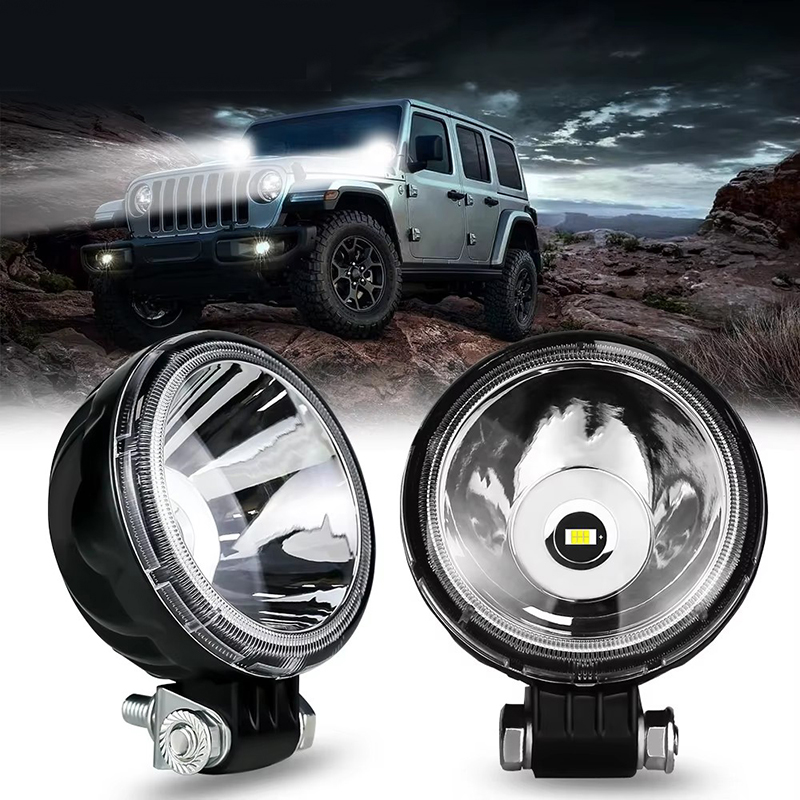 3 インチスポットライト LED ワークライト 18 ワット車修正されたヘッドライトスポットライト SUV ATV トラクタートラックオートバイ LED ライトフォグランプ