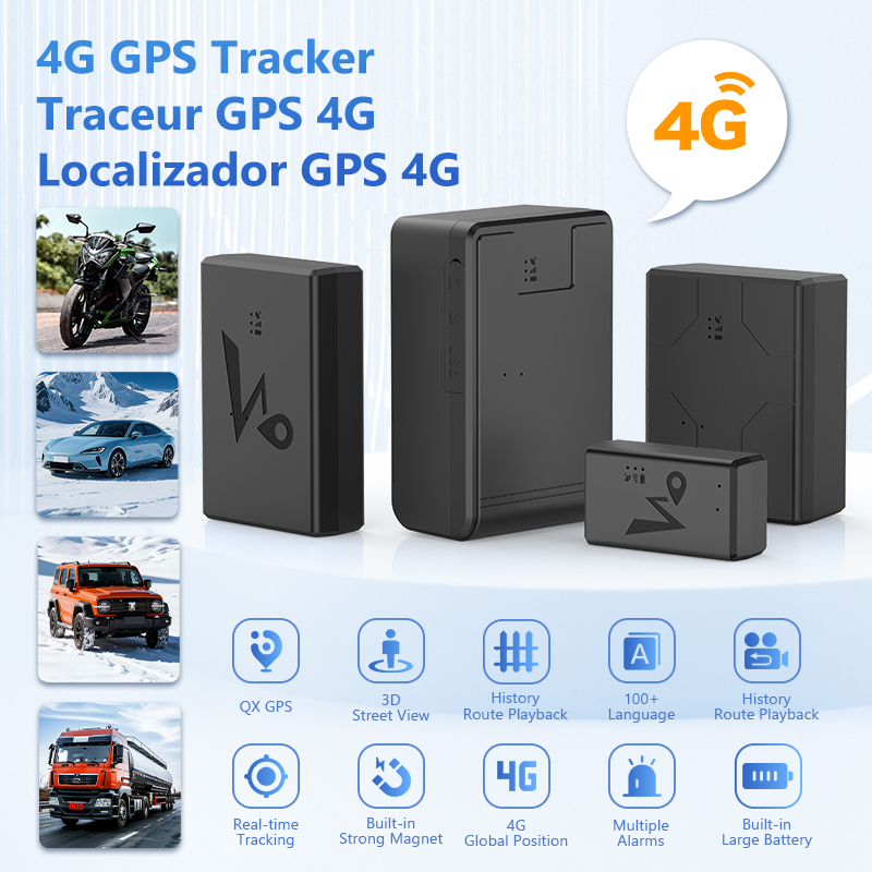 4 グラム GPS トラッカー車オートバイトラック車両 GPS ロケーター 20000/10000mAh バッテリーロングスタンバイリアルタイム GPS トラック位置アプリ